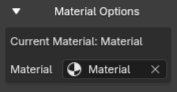 Material Options
