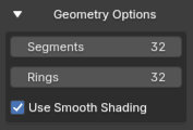 Geometry Options